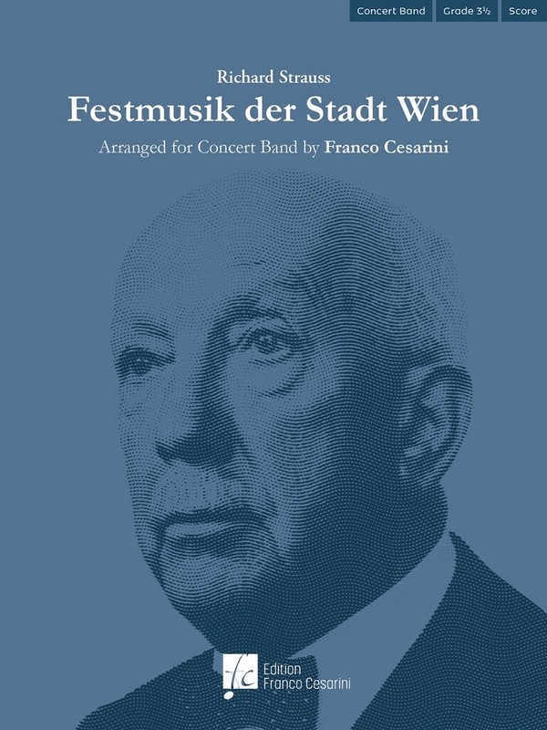 Festmusik der Stadt Wien  Concert Band/Harmonie  Score