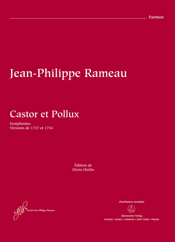 Castor et Pollux  für Orchester  Partitur