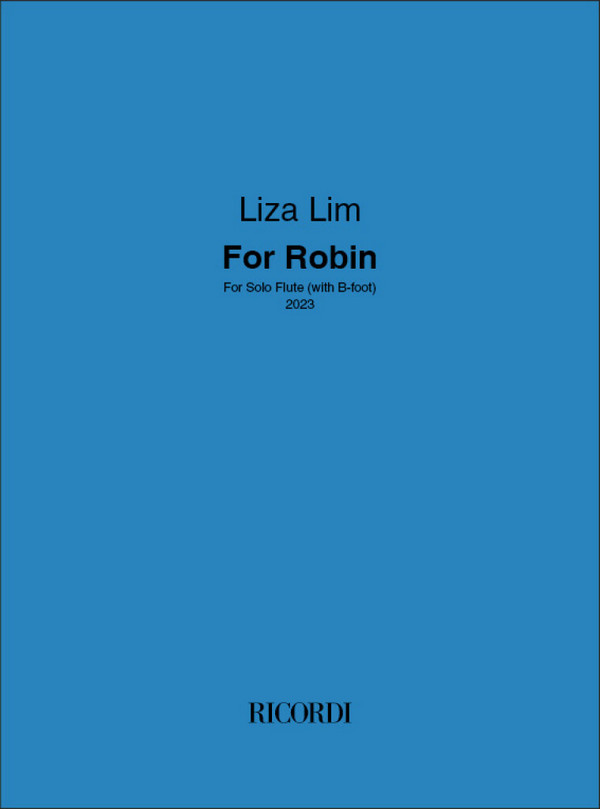 For Robin  Flute  Score