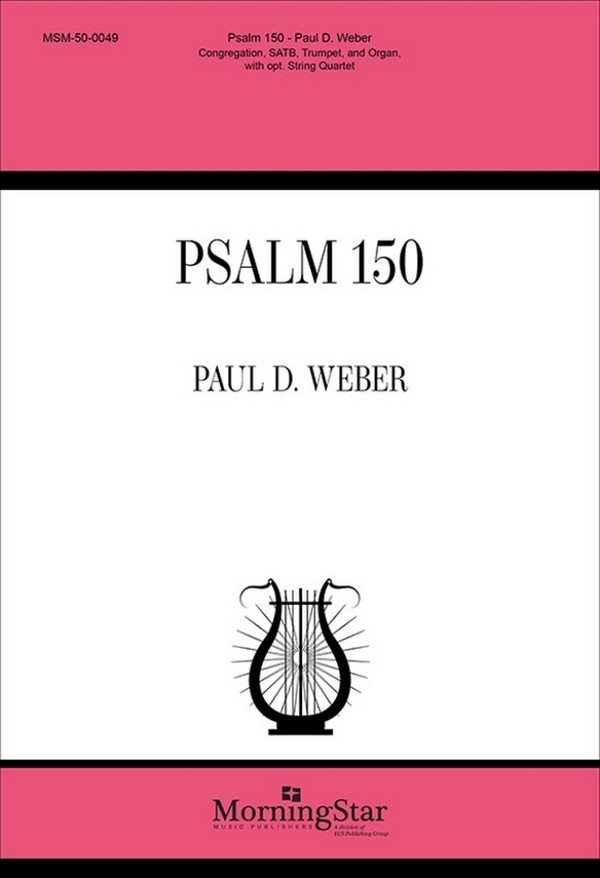Psalm 150  Congregation, SATB and Ensemble  Choral Score