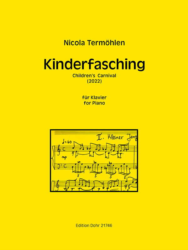 Kinderfasching (2022)   für Klavier   Partitur