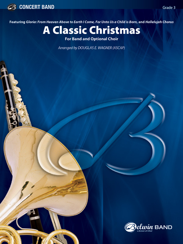 Classic Christmas (c/b score)  Symphonic wind band  