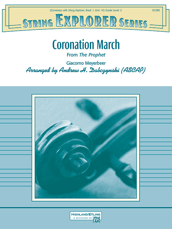 Coronation March (s/o score)  String Orchestra  