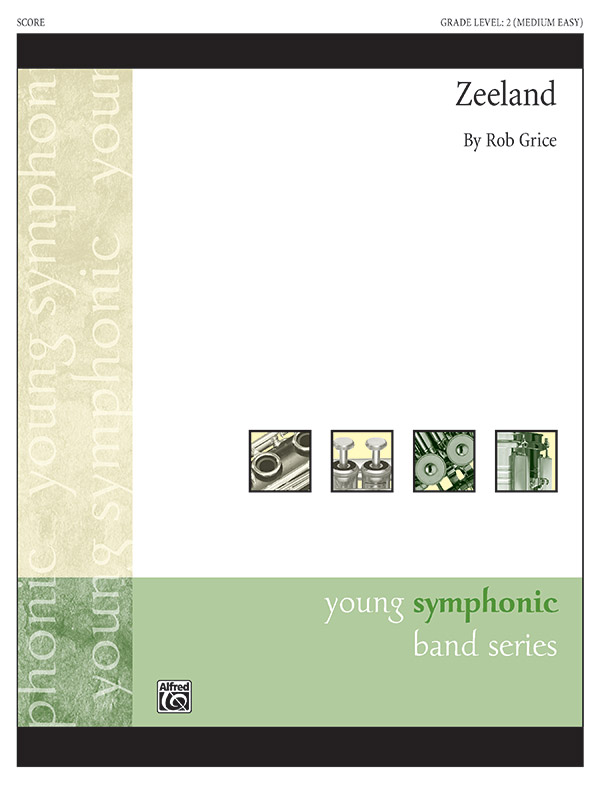 Zeeland (c/b score)  Symphonic wind band  