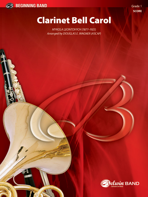 Clarinet Bell Carol (c/b score)  Symphonic wind band  