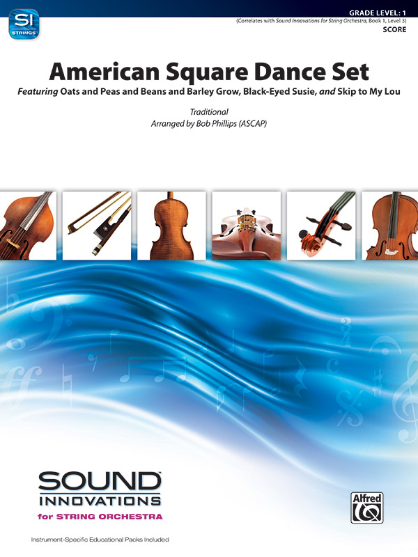 American Square Dance Set (s/o score)  String Orchestra  