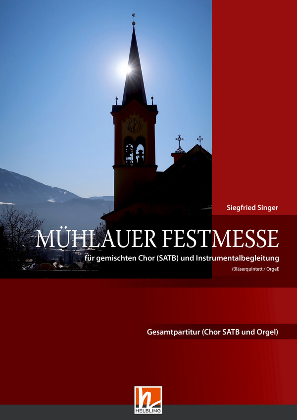 Mühlauer Festmesse - Paket Orgel (SATB)    Chor|Gesamtpart