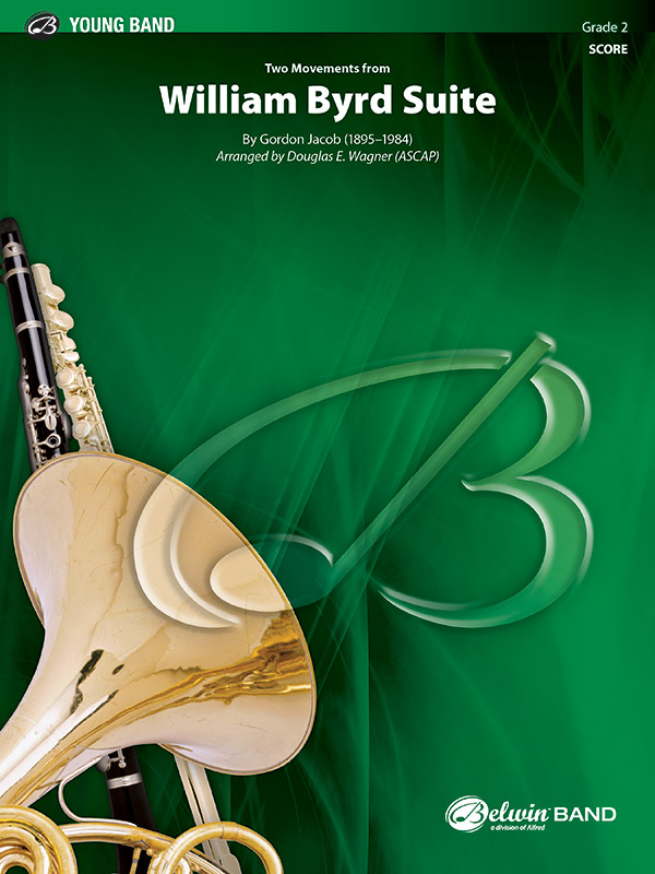 2 Mvts William Byrd Suite (c/b score)  Symphonic wind band  