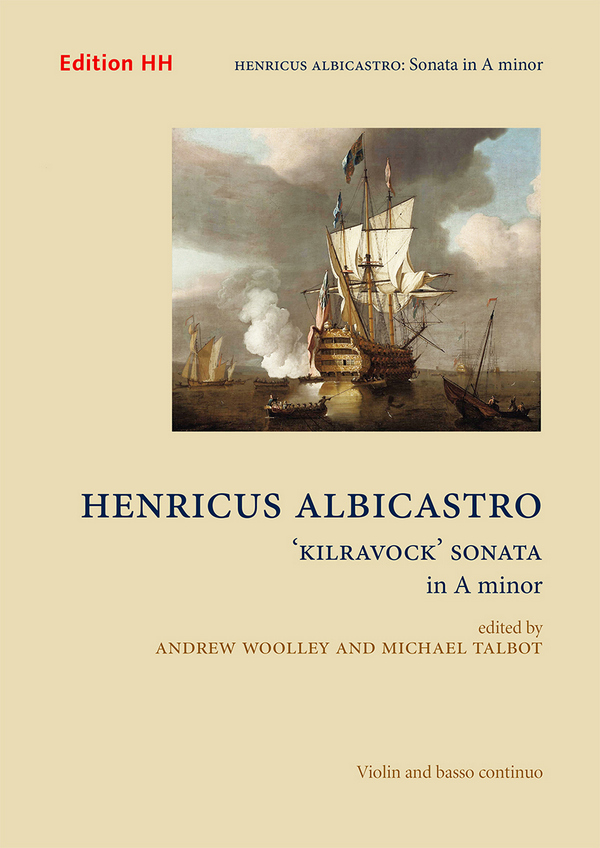 Kilravock Sonata in A minor  violin & basso continuo  Full score and parts
