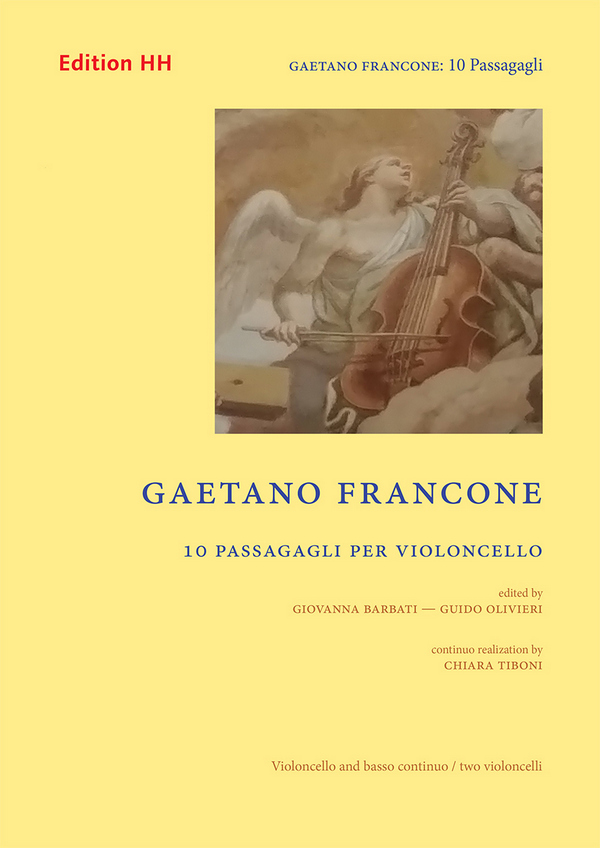 10 Passagagli per violoncello  violoncello & basso continuo/ two violoncelli  Full score and parts
