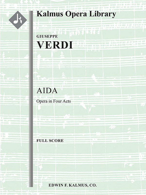 Aida (complete) (f/o score)  Full Orchestra  
