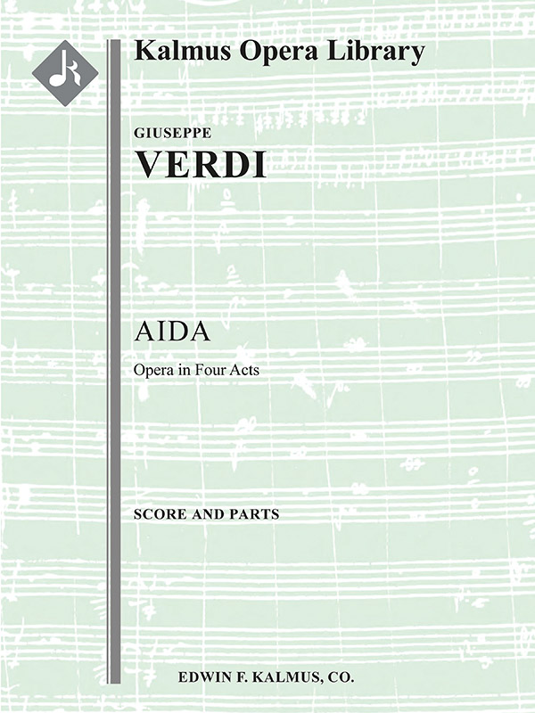 Aida (Complete) (f/o, SSATTBBB)  Stage Works Vocal Scores  
