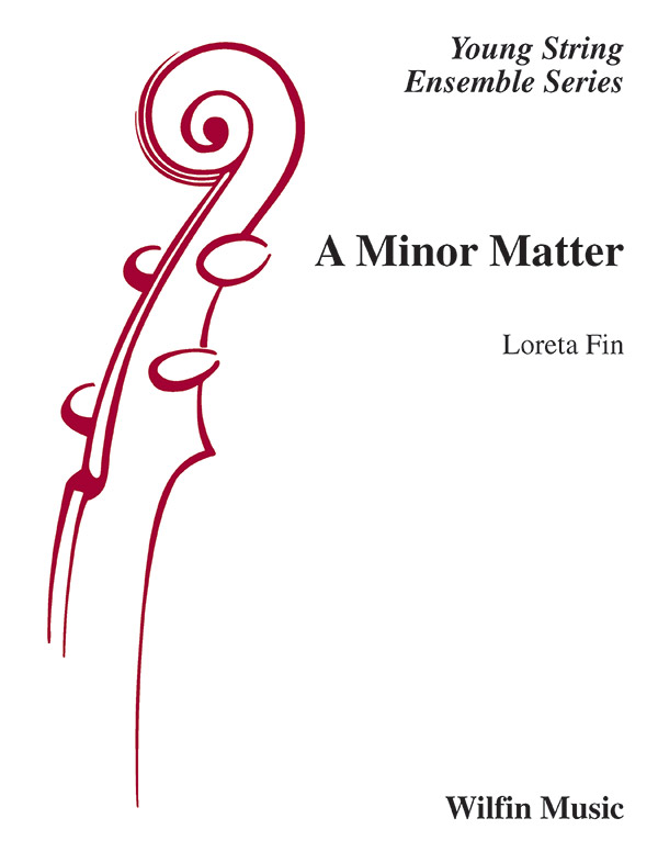 A Minor Matter  for string orchestra  score and parts