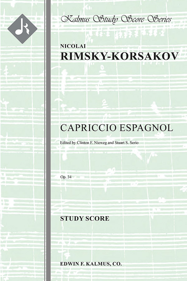 Capriccio Espagnol, Op. 34 (f/o sc)  Full Orchestra  