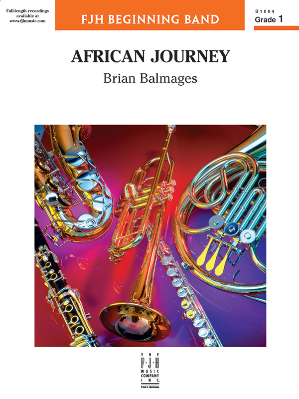African Journey (c/b score)  Symphonic wind band  