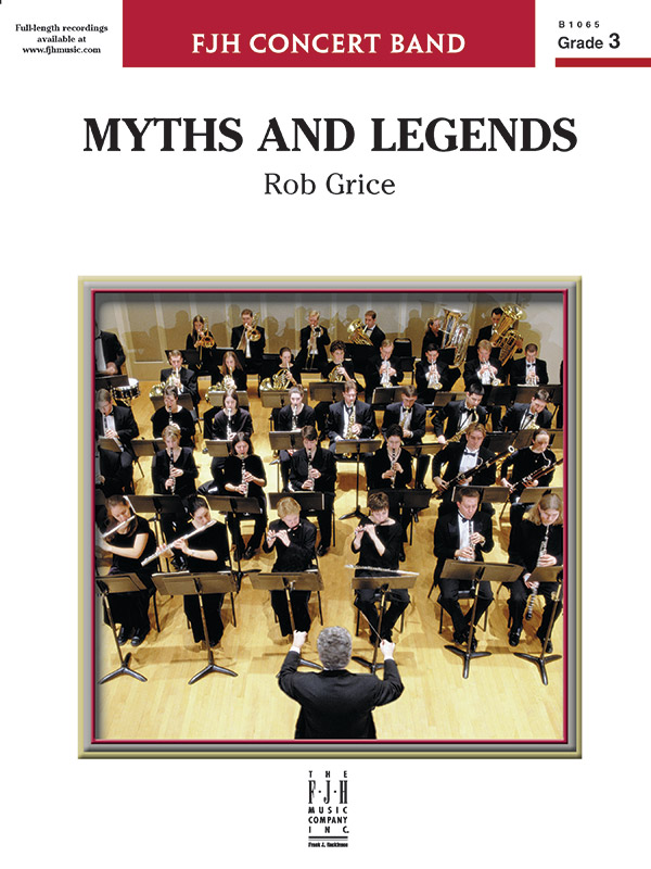 Myths & Legends (c/b score)  Symphonic wind band  