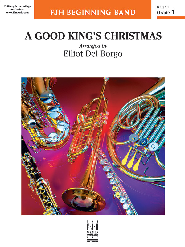 A Good King's Christmas (c/b score)  Symphonic wind band  