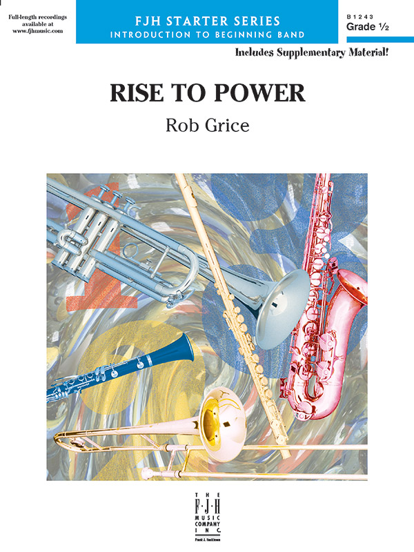 Rise to Power (c/b score)  Symphonic wind band  