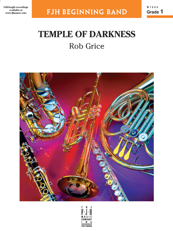 Temple of Darkness (c/b score)  Symphonic wind band  