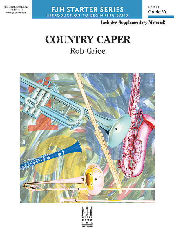 Country Caper (c/b score)  Symphonic wind band  