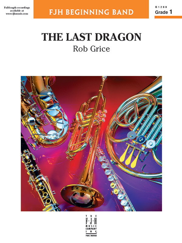 The Last Dragon (c/b score)  Symphonic wind band  