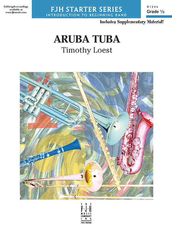 Aruba Tuba (c/b score)  Symphonic wind band  