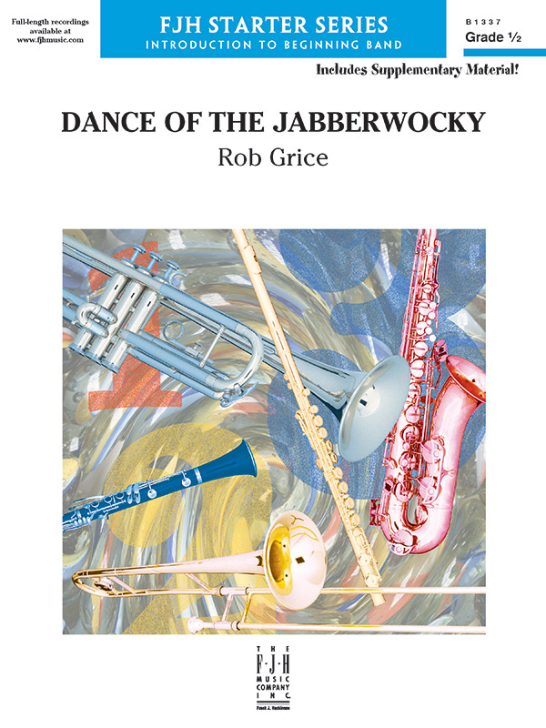 Dance of the Jabberwocky (c/b score)  Symphonic wind band  