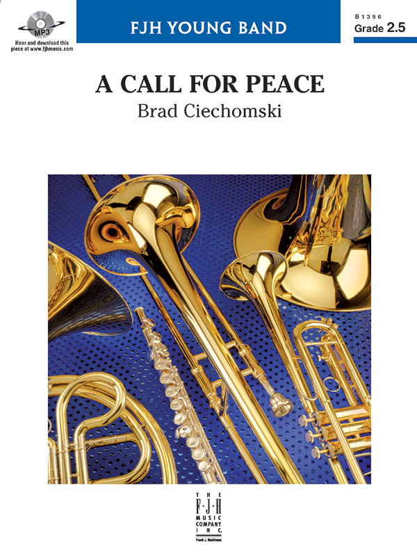 A Call for Peace (c/b score)  Symphonic wind band  