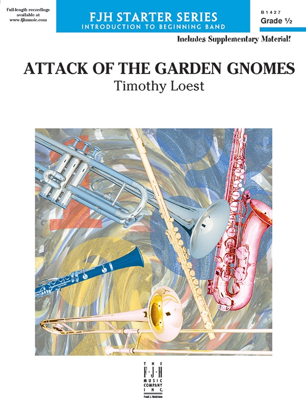 Attack of the Garden Gnomes (c/b score)  Symphonic wind band  