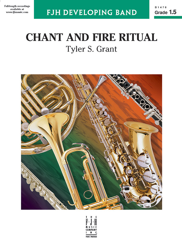 Chant & Fire Ritual (c/b score)  Symphonic wind band  