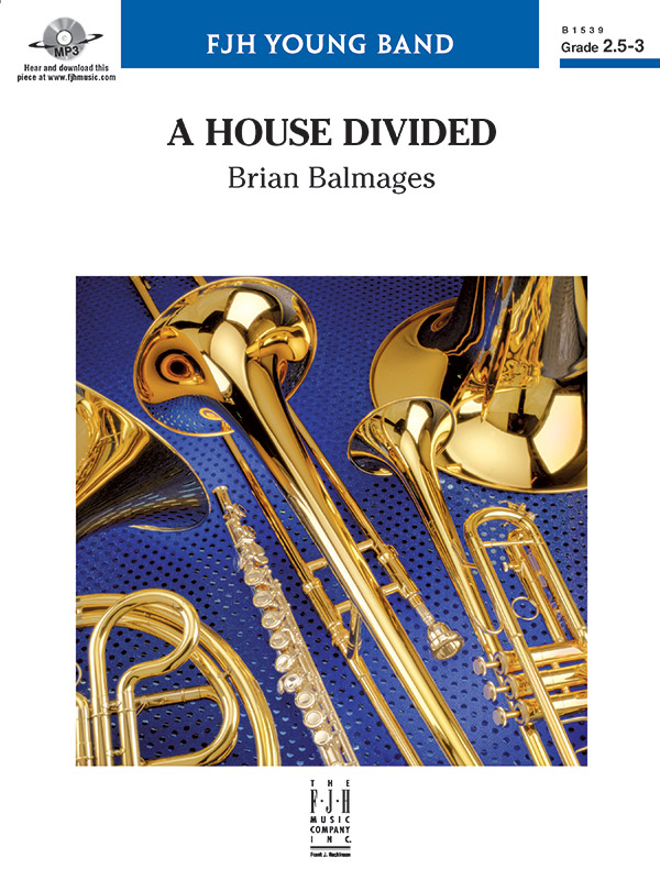 A House Divided (c/b score)  Symphonic wind band  