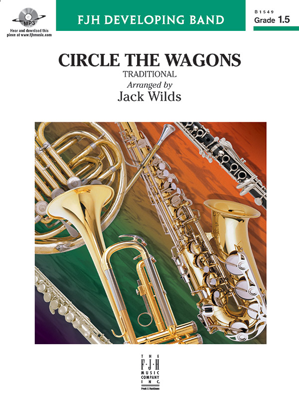 Circle the Wagons (c/b score)  Symphonic wind band  