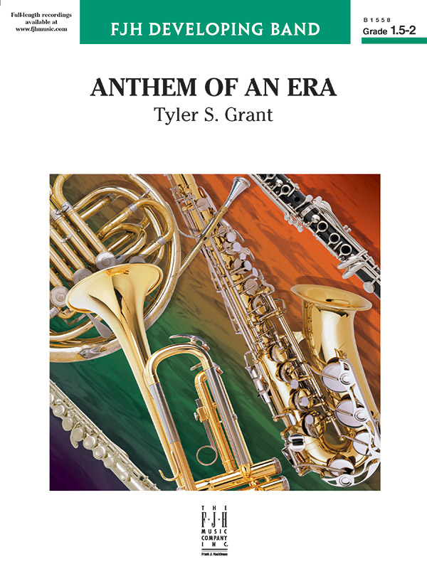 Anthem of an Era (c/b score)  Symphonic wind band  