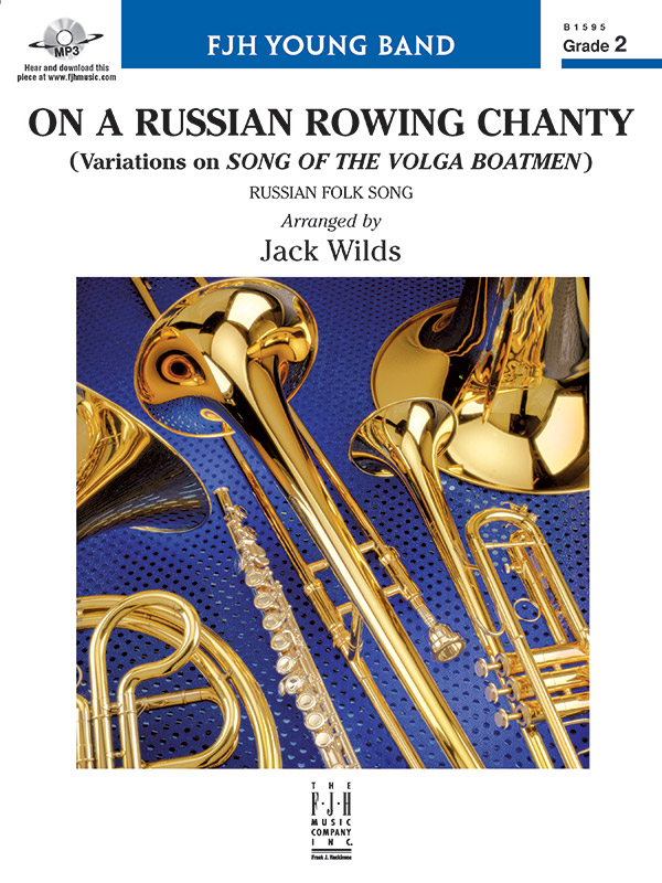 On a Russian Rowing Chanty (c/b score)  Symphonic wind band  