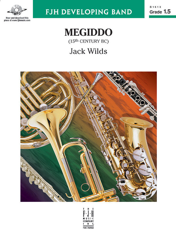 Megiddo (c/b score)  Symphonic wind band  