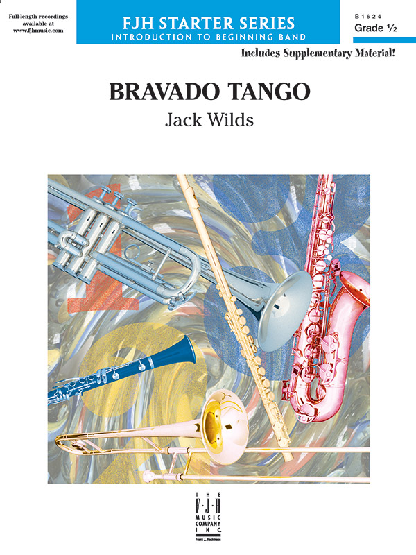 Bravado Tango (c/b score)  Symphonic wind band  