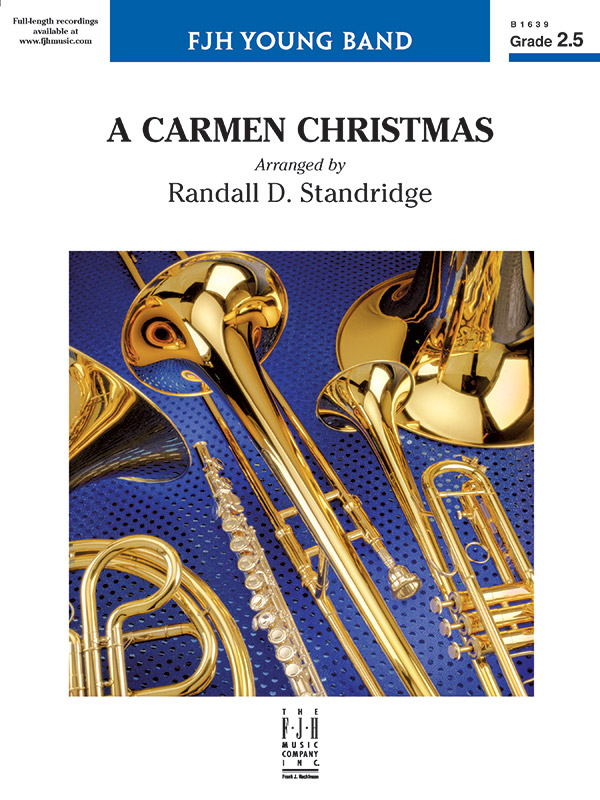 A Carmen Christmas (c/b score)  Symphonic wind band  