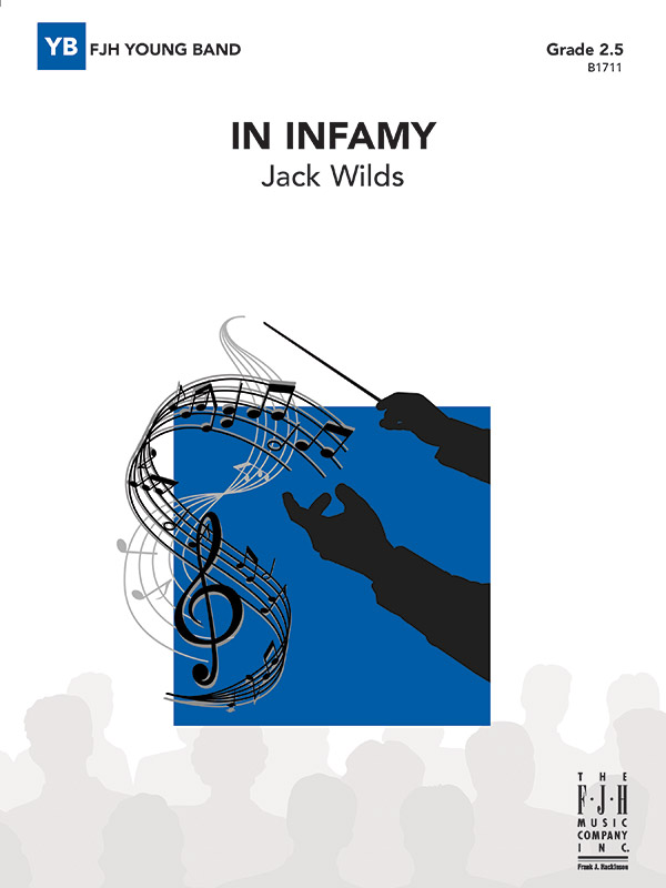 In Infamy (c/b score)  Symphonic wind band  