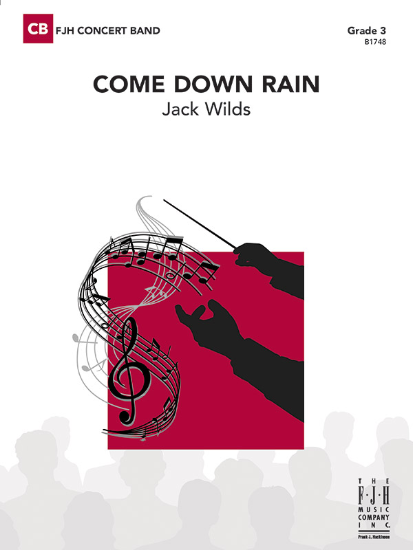 Come Down Rain (c/b score)  Symphonic wind band  