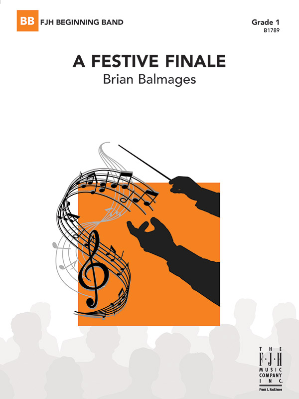A Festive Fanale (c/b score)  Symphonic wind band  
