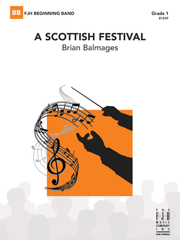 A Scottish Festival (c/b)  Symphonic wind band  