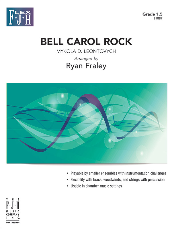 Bell Carol Rock (c/b score)  Symphonic wind band  