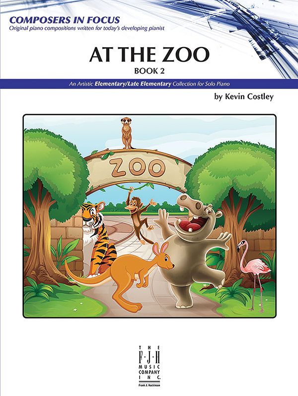 At the Zoo, Book 2  Piano teaching material  