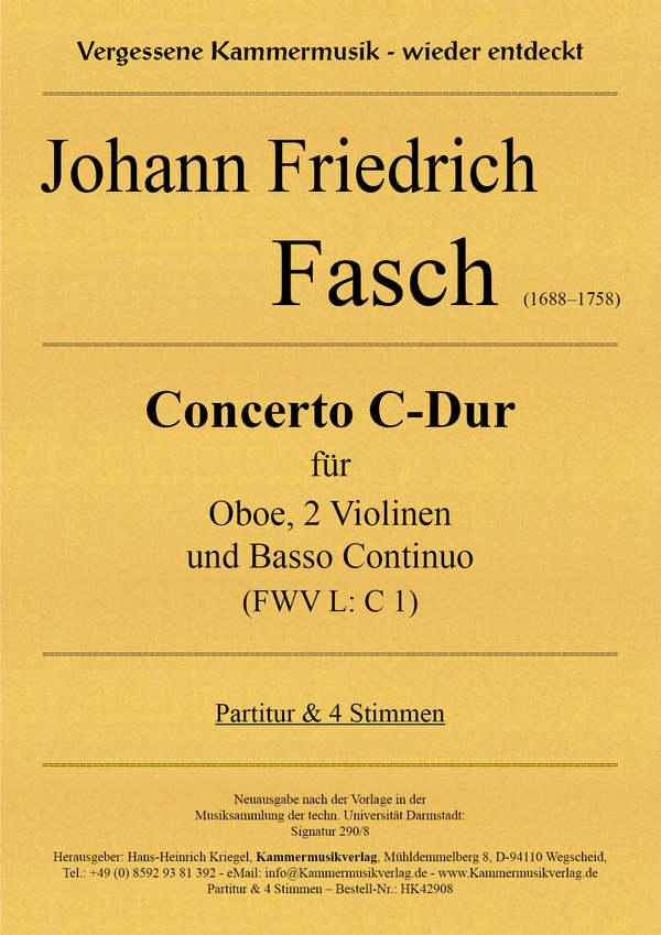 Concerto C-Dur (FWV L: C 1)    