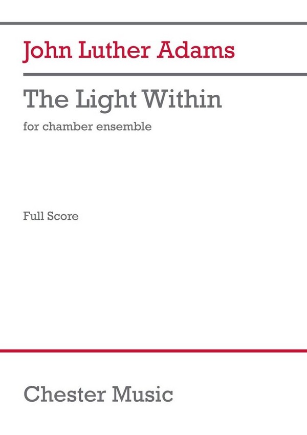 The Light Within (Chamber Version)  Chamber Ensemble  Score