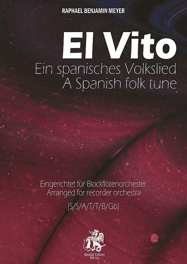 El Vito (+Download)  für Blockflötenorchester (SSATTBGb)  Partitur und Stimmen