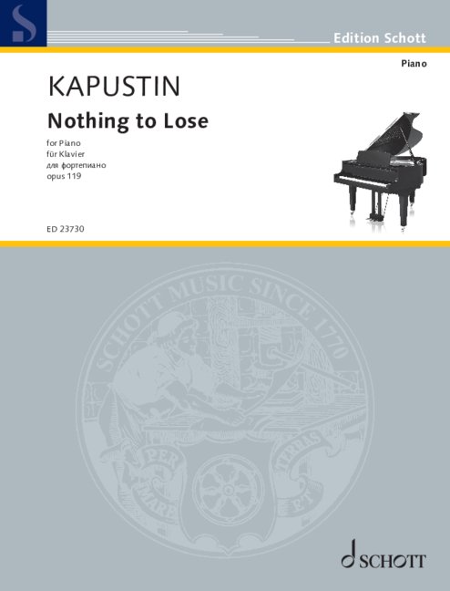 Nothing to Lose op. 119 (2004)  für Klavier  