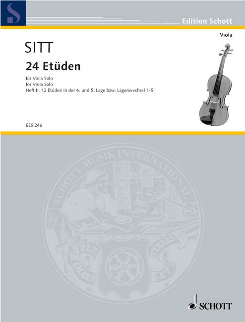 24 Etüden aus op. 32  Viola  