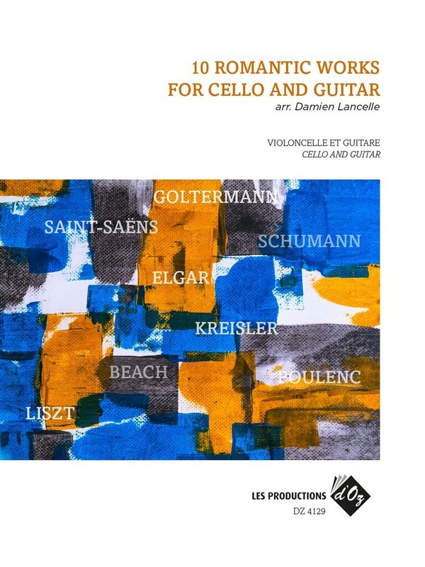10 Romantic Works  Guitar and Cello  Book