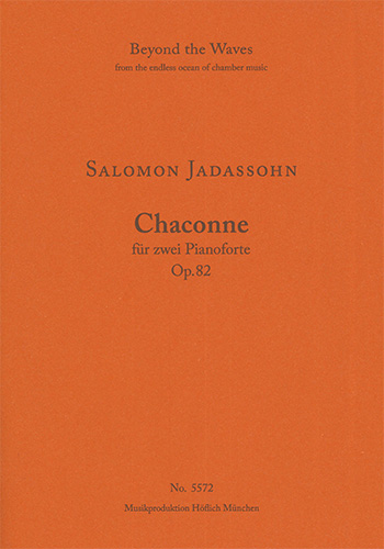 Chaconne für zwei Pianoforte Op. 82 (Piano performance score, 2 copies)  Piano Duo  Piano Performance Score , 2 copies